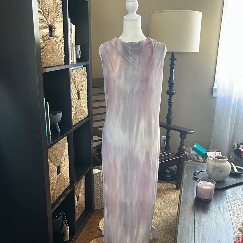 Zara Women's Maxi Dress - Purple and Grey